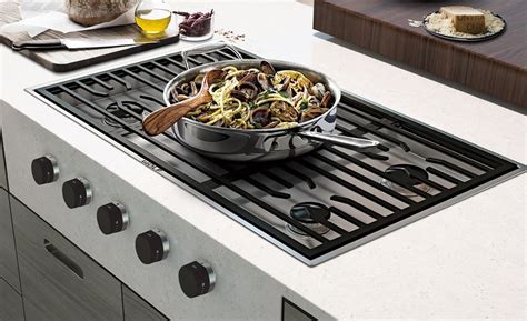 wolf 5 burner gas hob